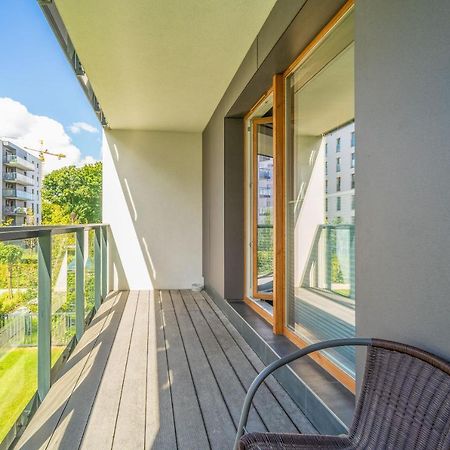 Ferienwohnung Harmonia Oliwska Danzig Exterior foto