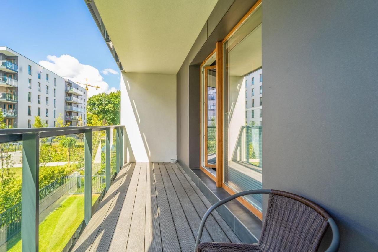 Ferienwohnung Harmonia Oliwska Danzig Exterior foto