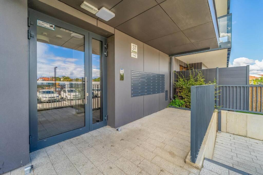 Ferienwohnung Harmonia Oliwska Danzig Exterior foto